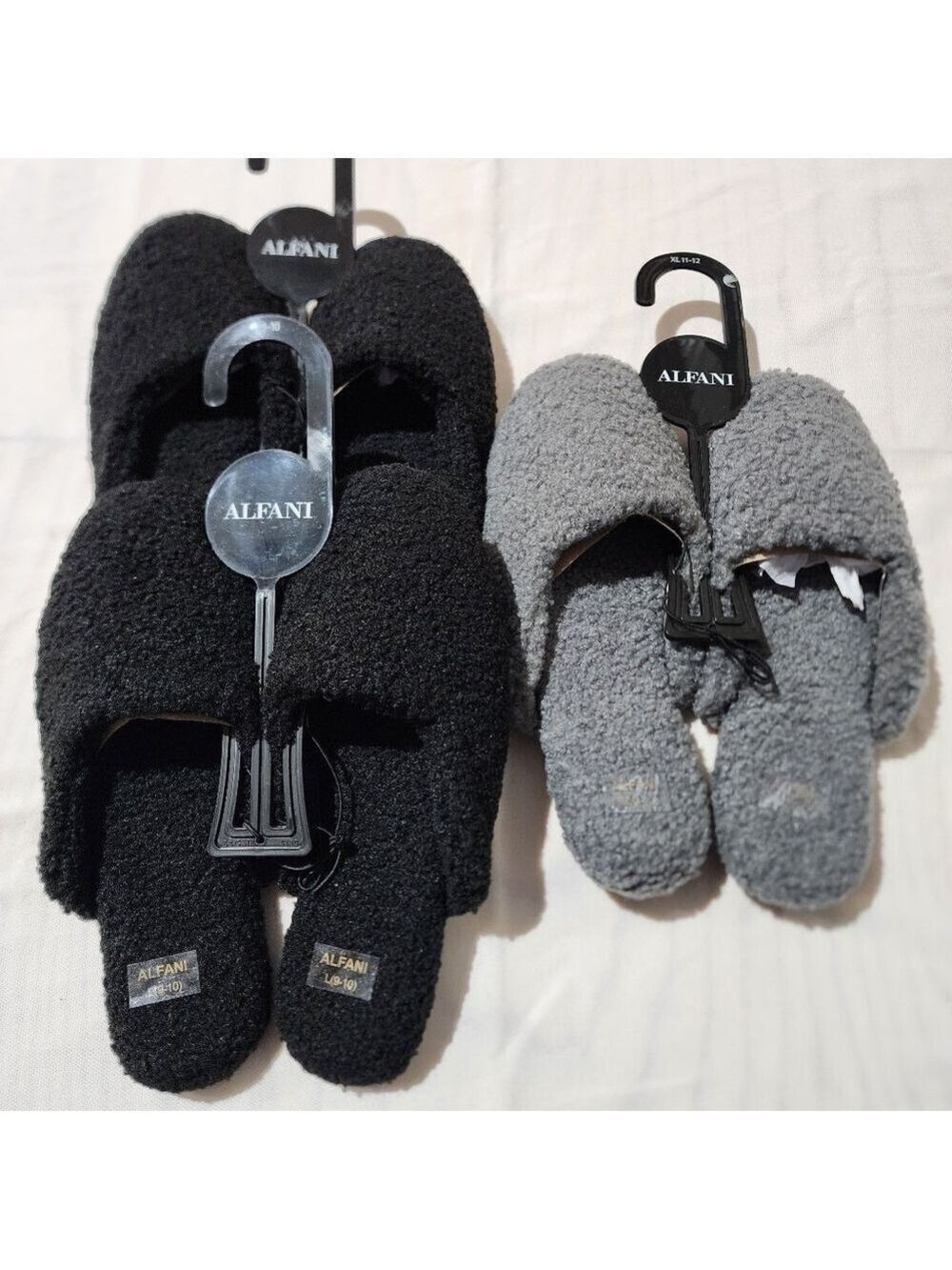 New Alfani shearling sherpa slippers house shoes